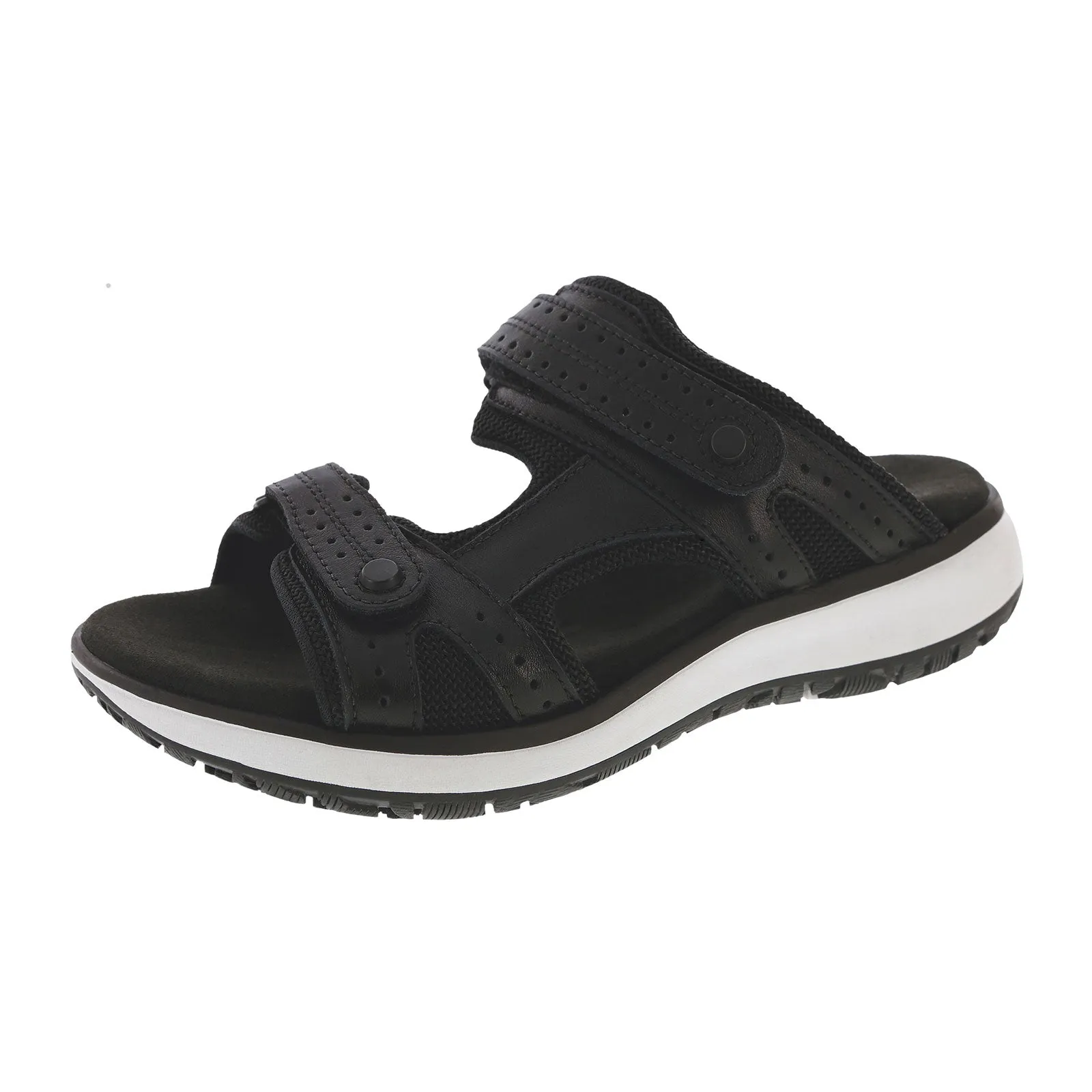 SAS Embark Slide Sandal (Women) - Black