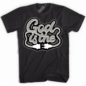 Satin Shadow 1s Sneaker Shirt God Is The Graphic