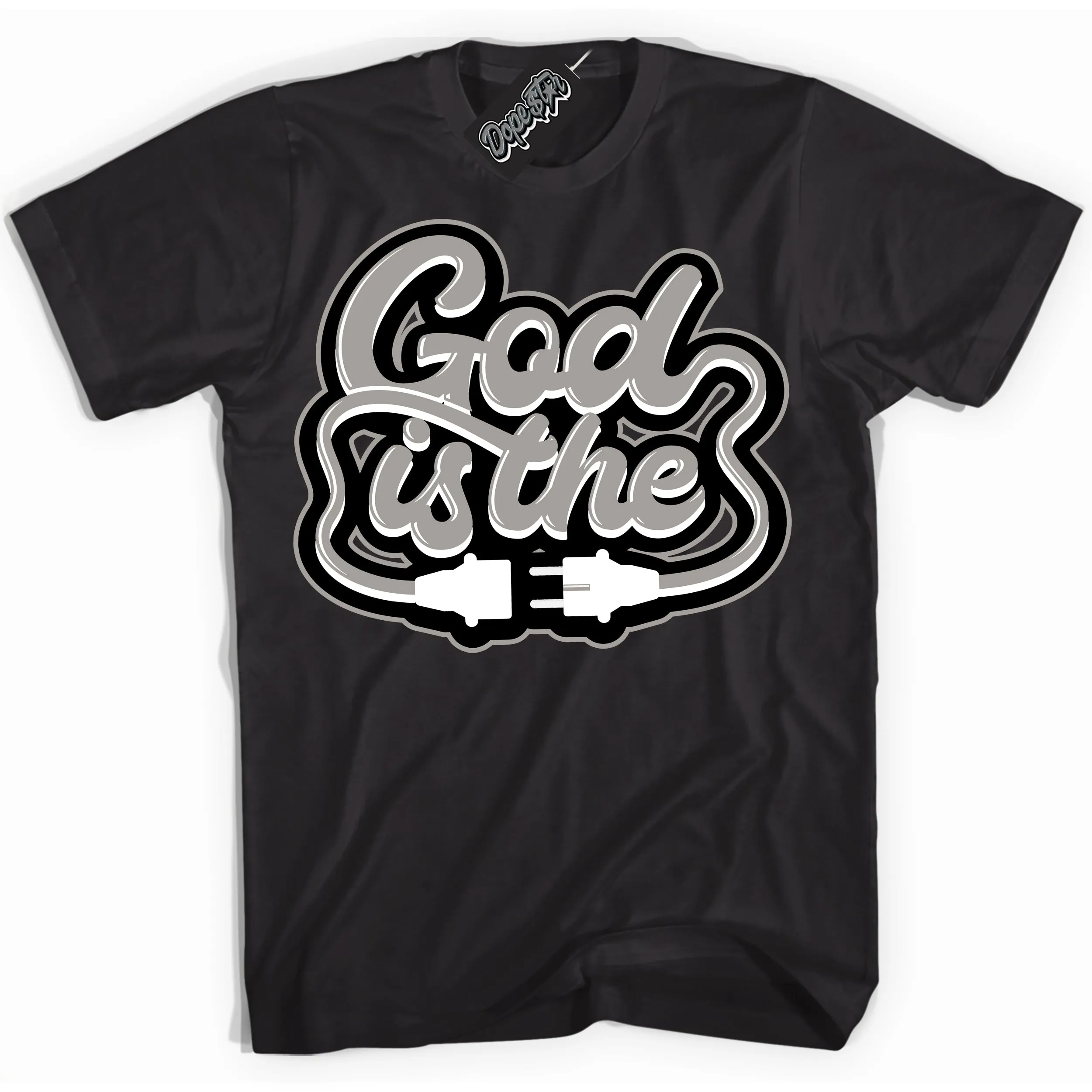 Satin Shadow 1s Sneaker Shirt God Is The Graphic