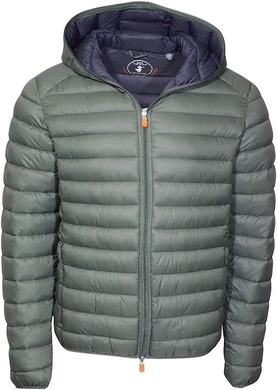 Save The Duck Giga Ultralight Puffer Jacket Men's Hooded