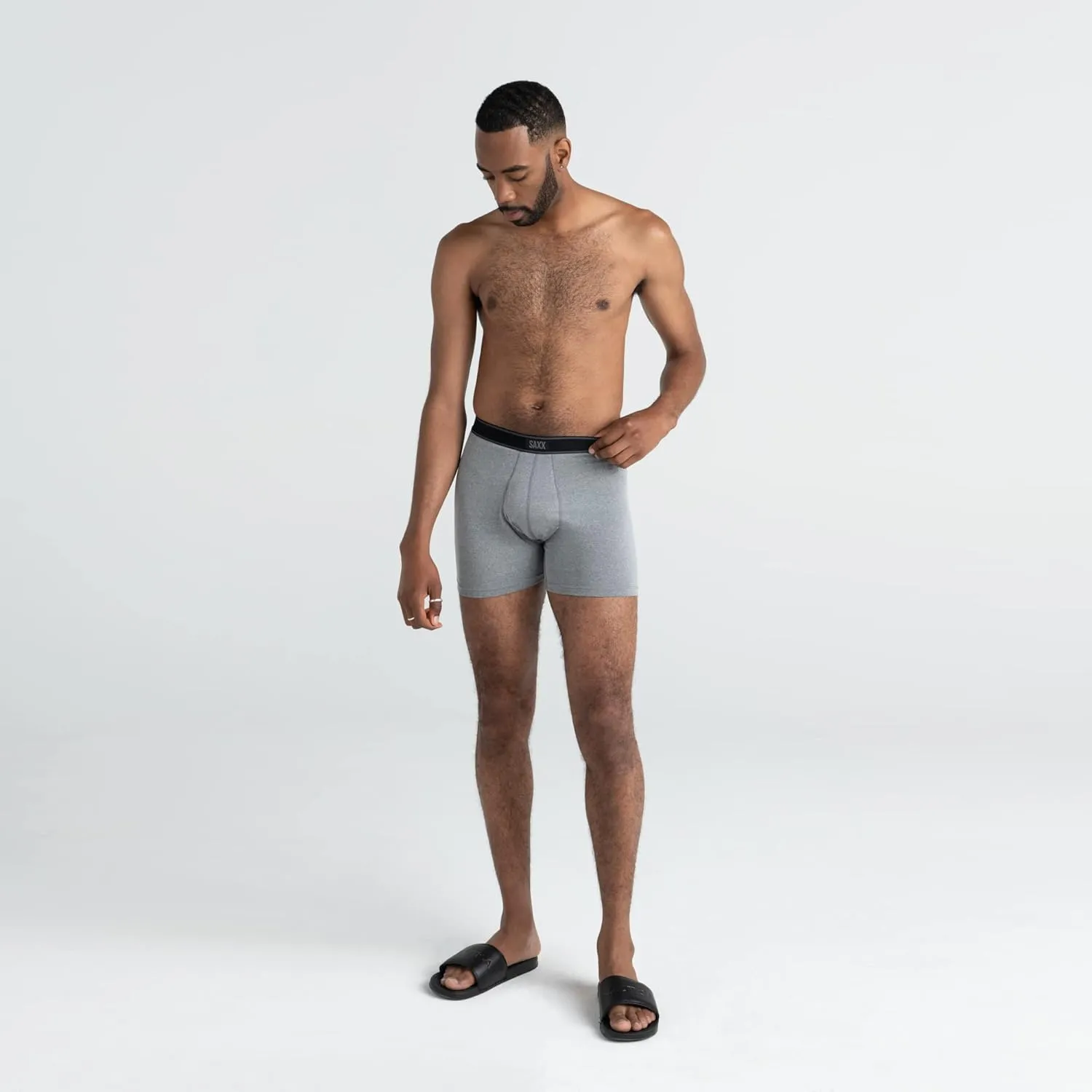 SAXX Underwear Co. Men's Underwear with Pouch Daytripper Boxer Brief Fly
