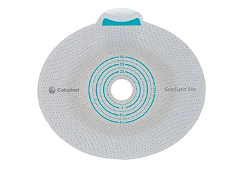 Sensura Mio Flex Skin Barrier, Non-Convex, Cut-To-Fit Stoma Opening 3/8" - 2" (10mm - 48mm), Flange 2" (50mm) - Box of 10