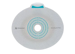 Sensura Mio Flex Skin Barrier, Non-Convex, Cut-To-Fit Stoma Opening 3/8" - 2" (10mm - 48mm), Flange 2" (50mm) - Box of 10