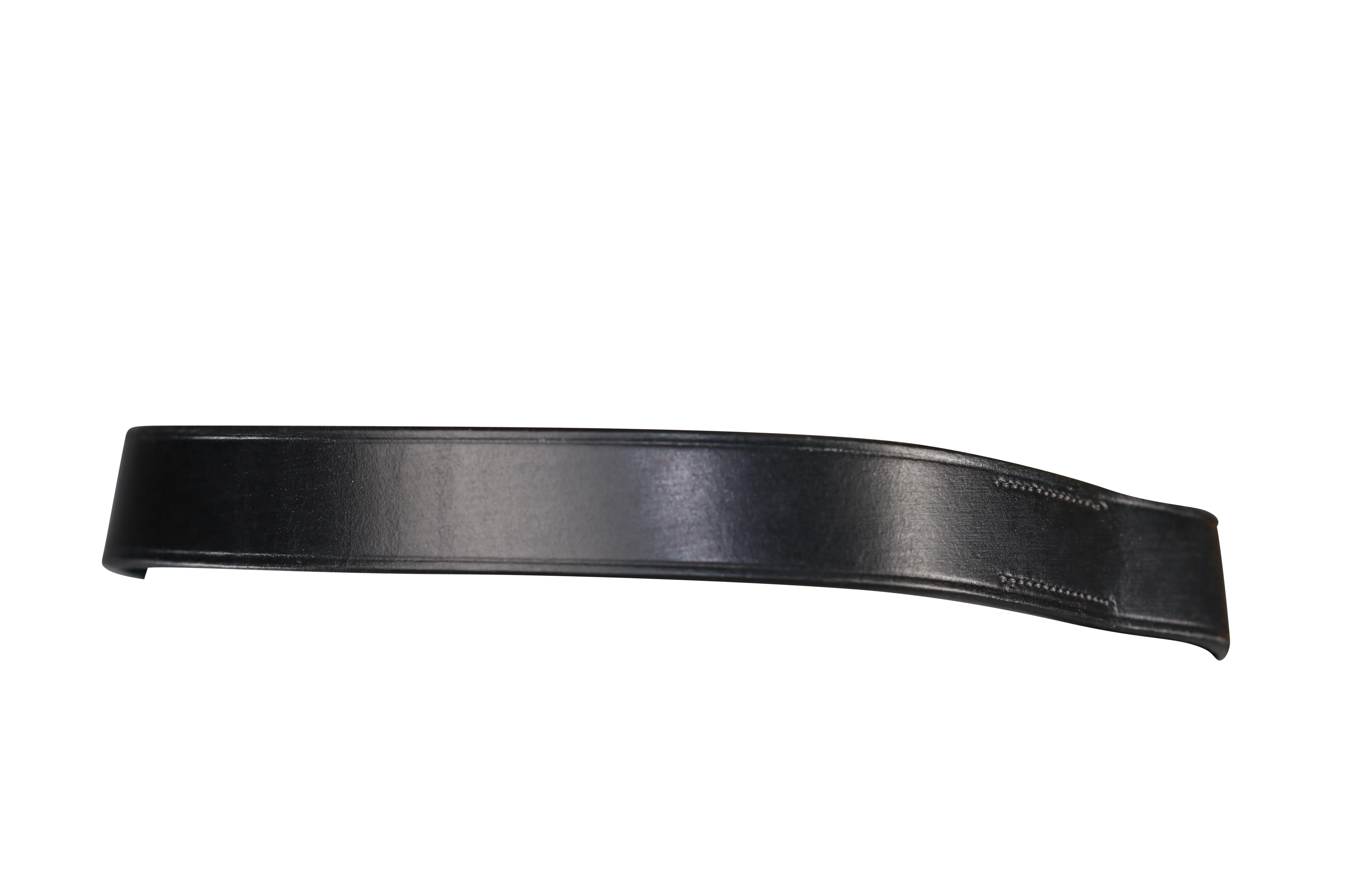 Show Flat Plain - Black Browband
