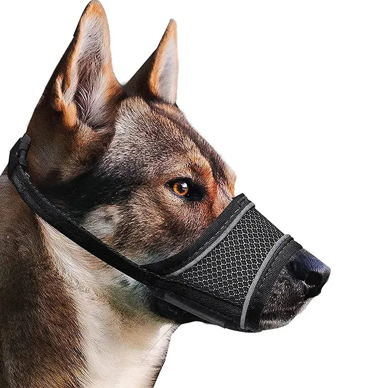 Soft Nylon Mesh Dog Muzzles
