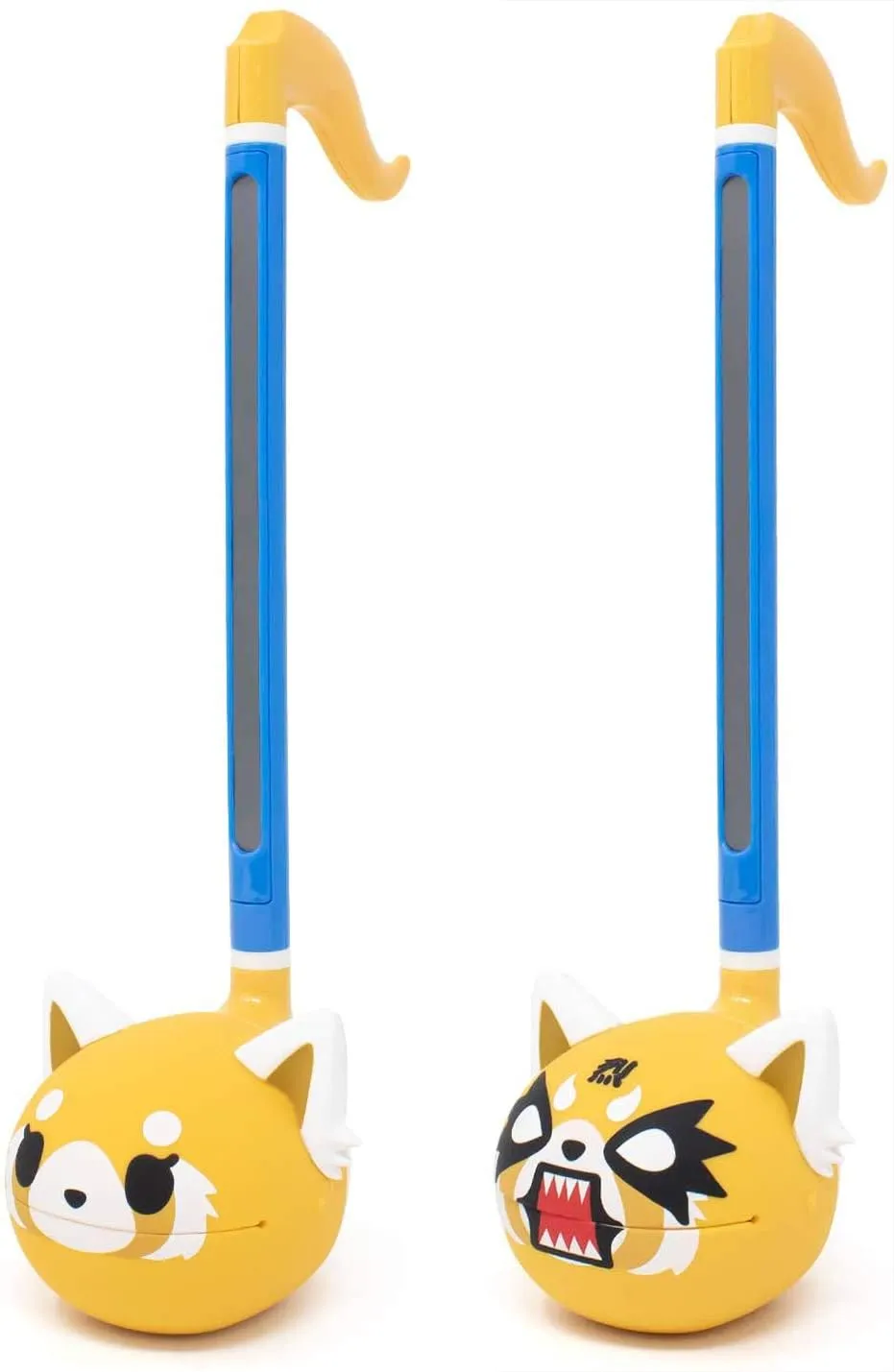 Special Edition Sanrio Otamatone (2 Pc. Set - Aggretsuko Sweet   Rage) - Fun Electronic Musical Toy Instrument by Maywa Denki (Official Licensed) [Includes Song Sheet and English Instructions]