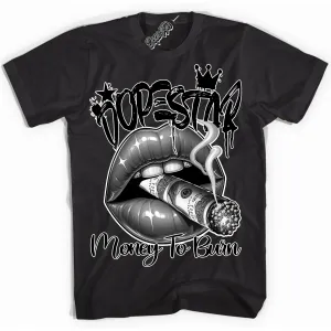 Suede Panda Dunk Sneaker Shirt Money To Burn Graphic