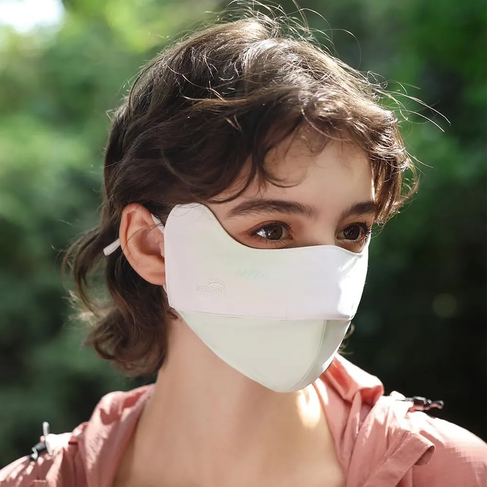 Sun Protection Face Cover UPF 50  Anti-UV Women Summer Mask Cooling Breathable Face Covering SLF5M040T