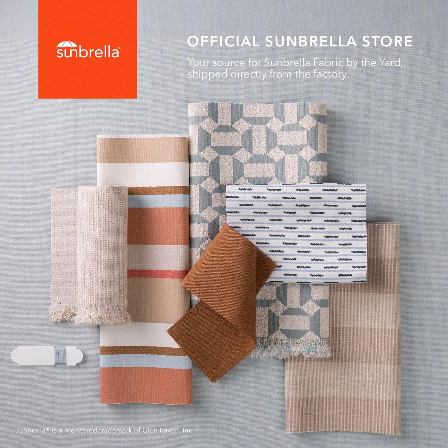 Sunbrella Solid Fabric by The Yard | Official Sunbrella Seller | Indoor or Outdoor Upholstery Fabric for Chairs, Cushions, Drapery, Pillows, Furniture | Bliss Sand