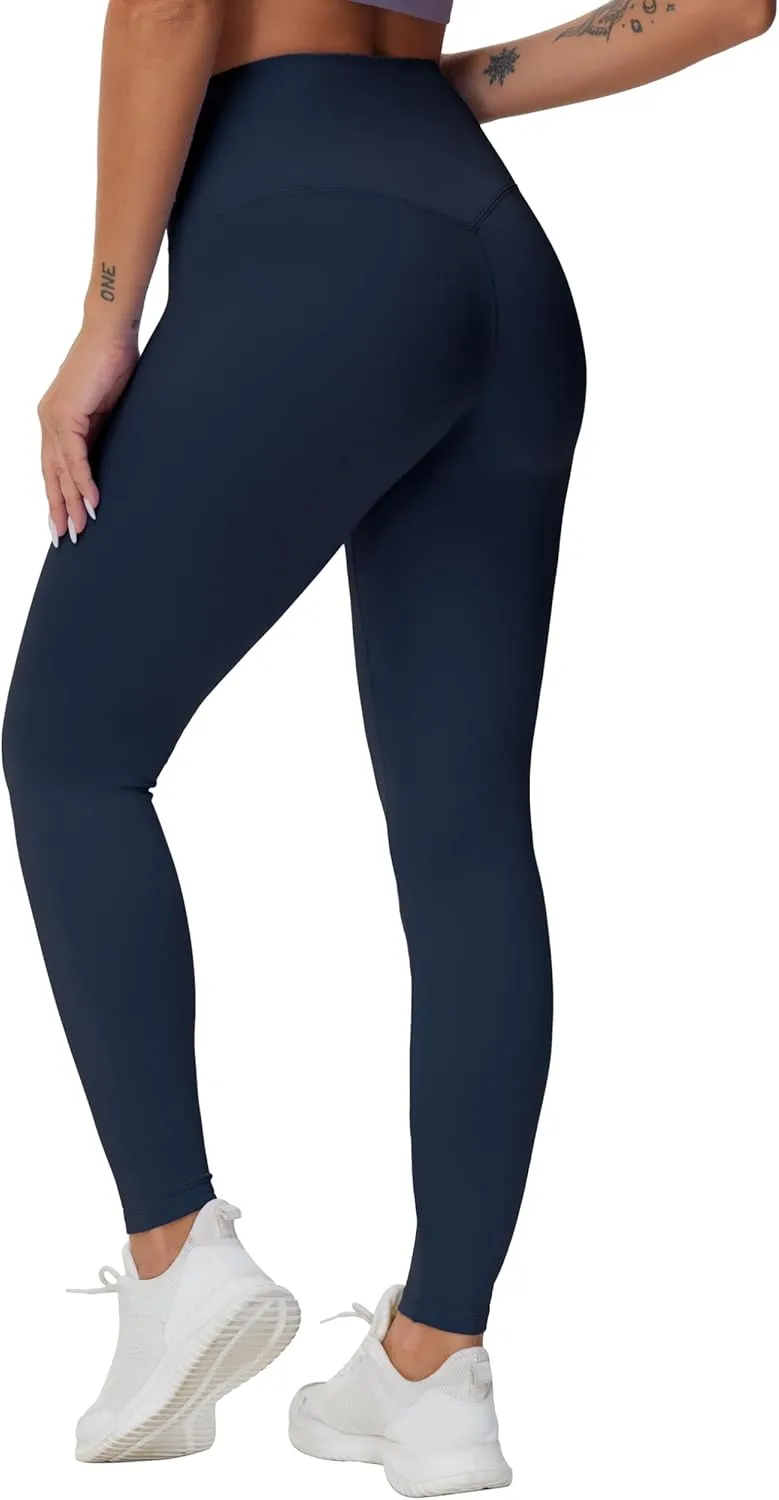 THE GYM PEOPLE Women's High Waist Yoga Leggings Ultra Stretchy Soft Breathable Tummy Control Running Workout Pants