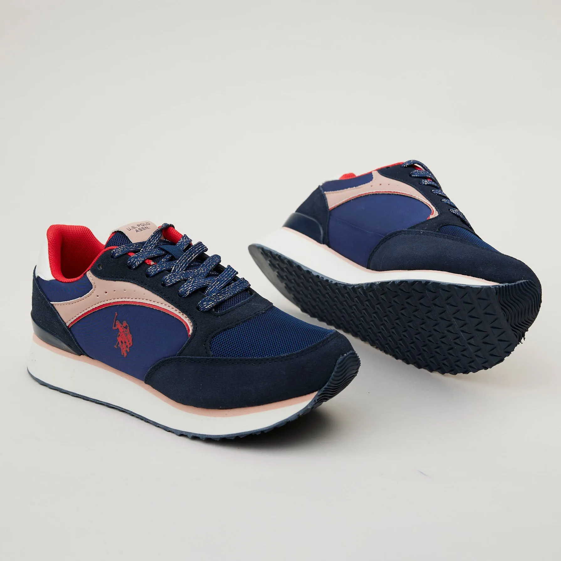 US Polo Navy Trainers