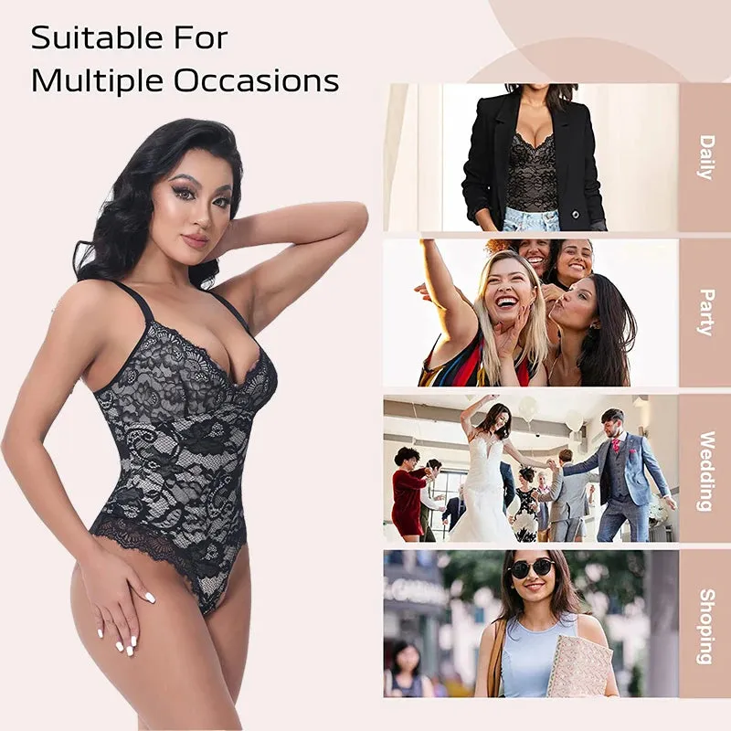 V-Neck Camisole Bodysuit