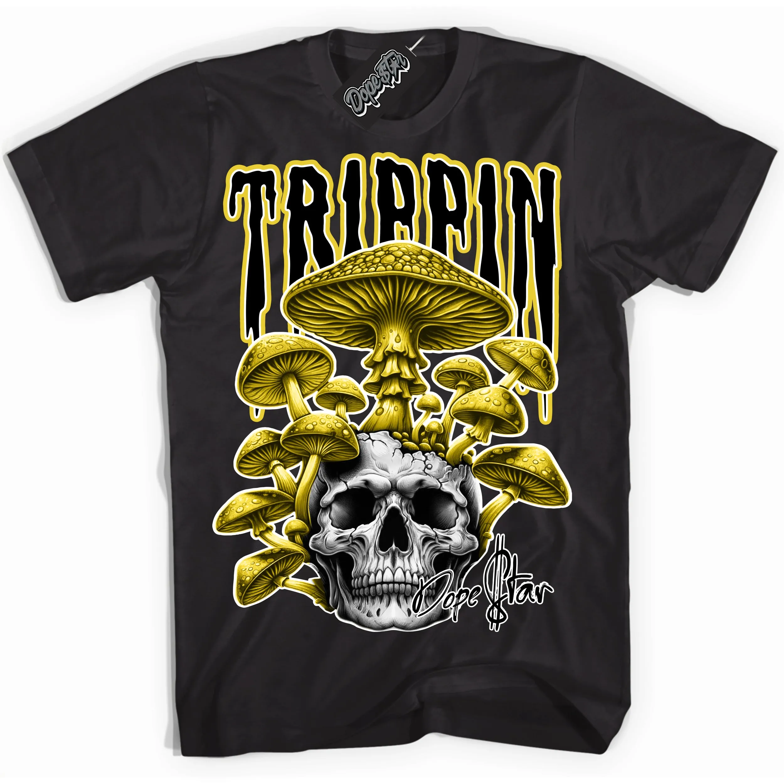 Vivid Sulfur 4s Sneaker Shirt Trippin Graphic