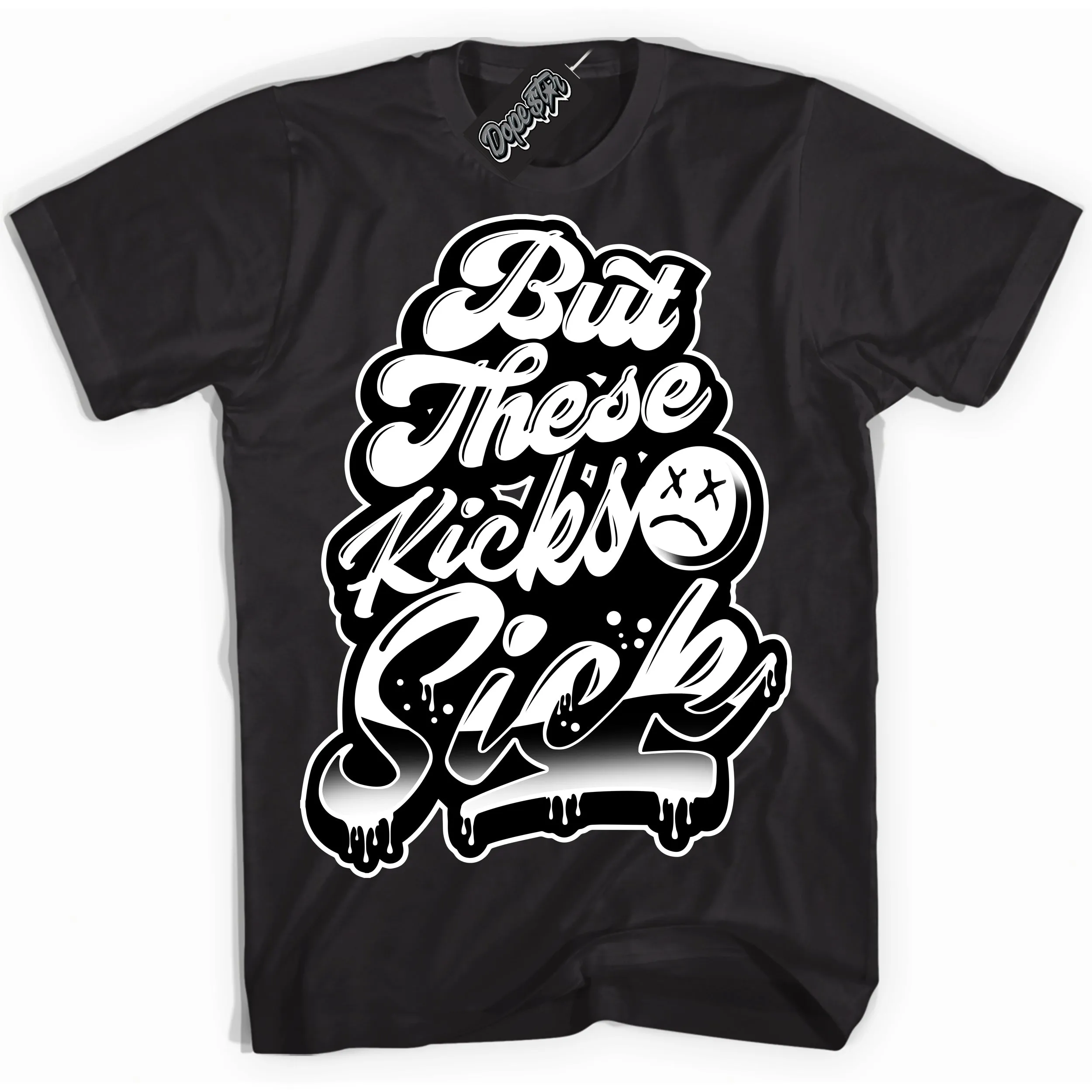 White Thunder 4s Sneaker Shirt Kick Sick Graphic