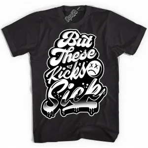 White Thunder 4s Sneaker Shirt Kick Sick Graphic