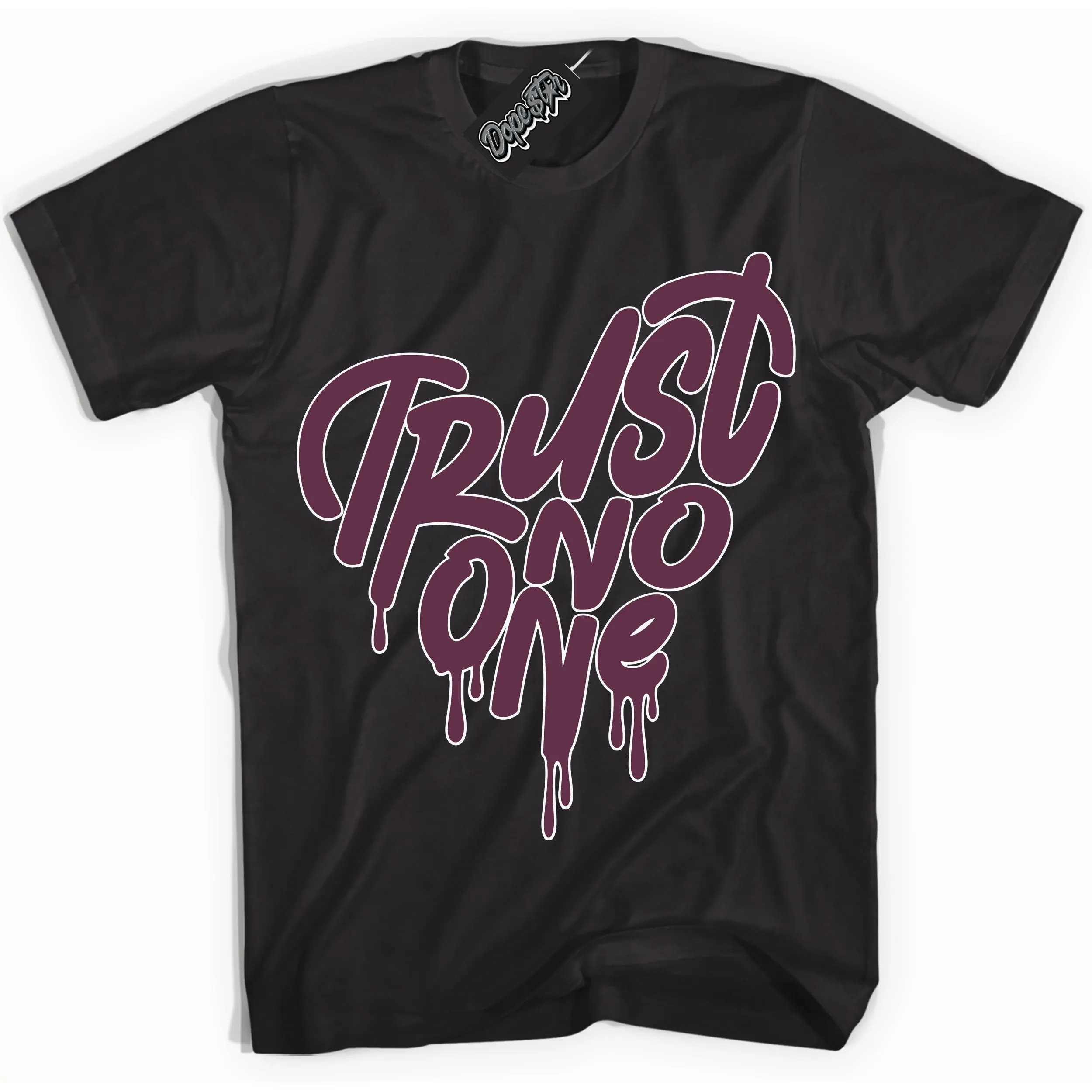 White Viotech Dunks Sneaker Shirt Trust No One Heart Graphic