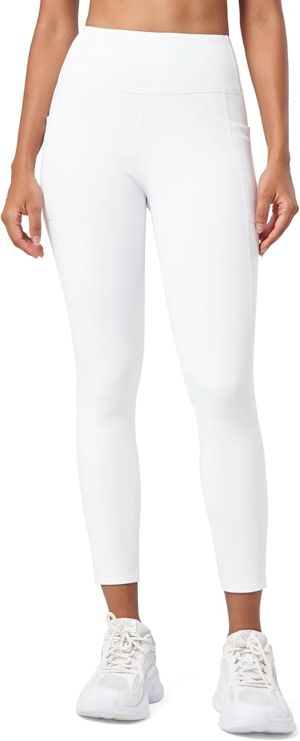 Willit Women's Fleece Lined Leggings High Waisted Winter Thermal Yoga Running Pants with Pockets