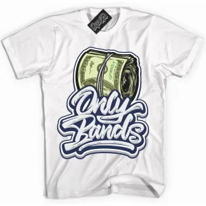 Wolf Grey Midnight Navy 1s Sneaker Shirt Only Bands Graphic