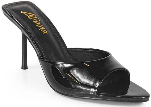 Women's Almond Toe Slide In Stiletto Heel - CYNTHIA4