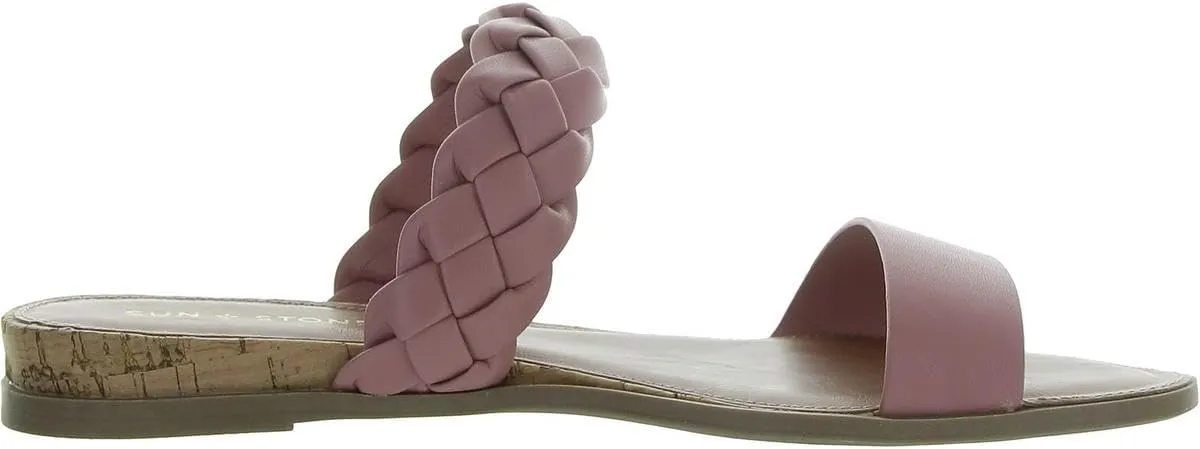 Womens Open Toe Slide Sandals