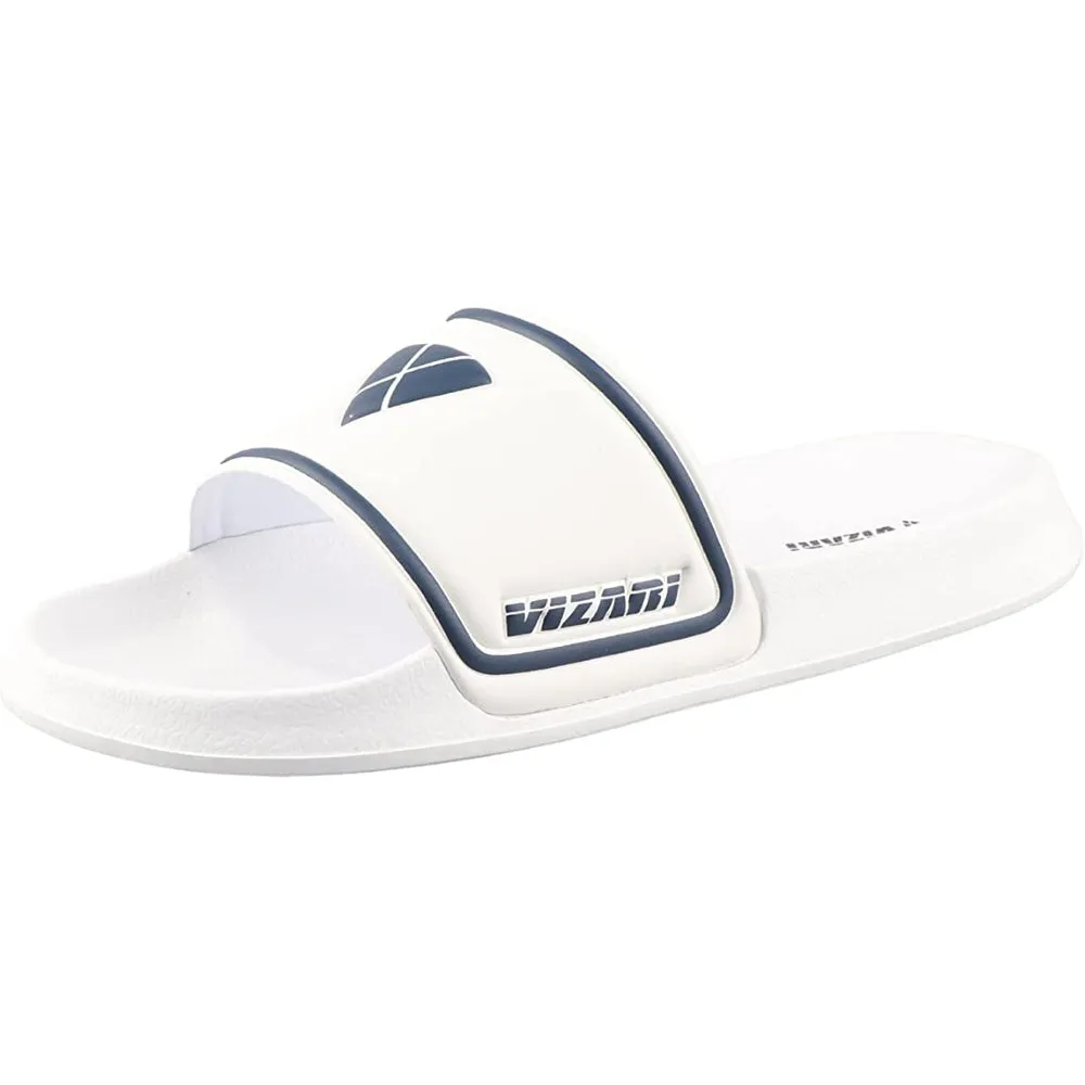 Youth Soccer Slide Sandals - White