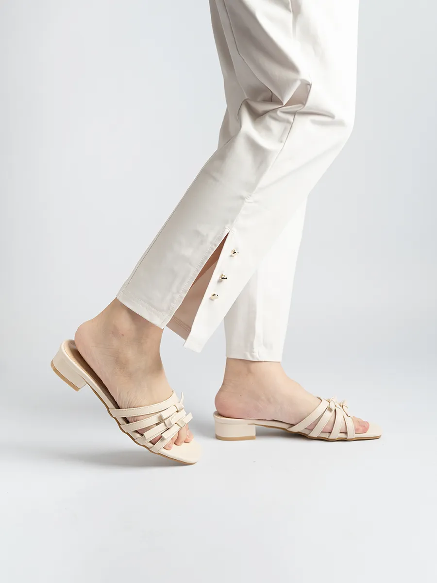 Zalia Knot Slide Sandals