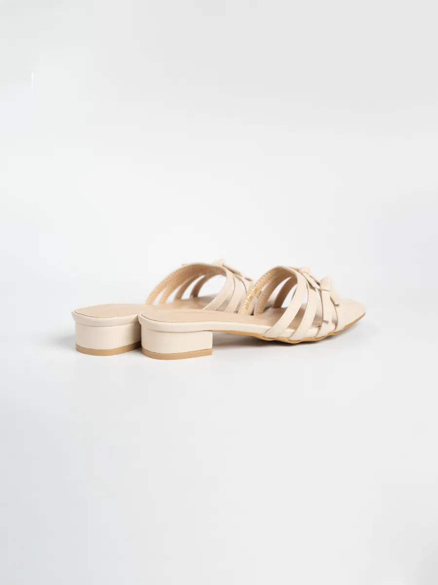 Zalia Knot Slide Sandals