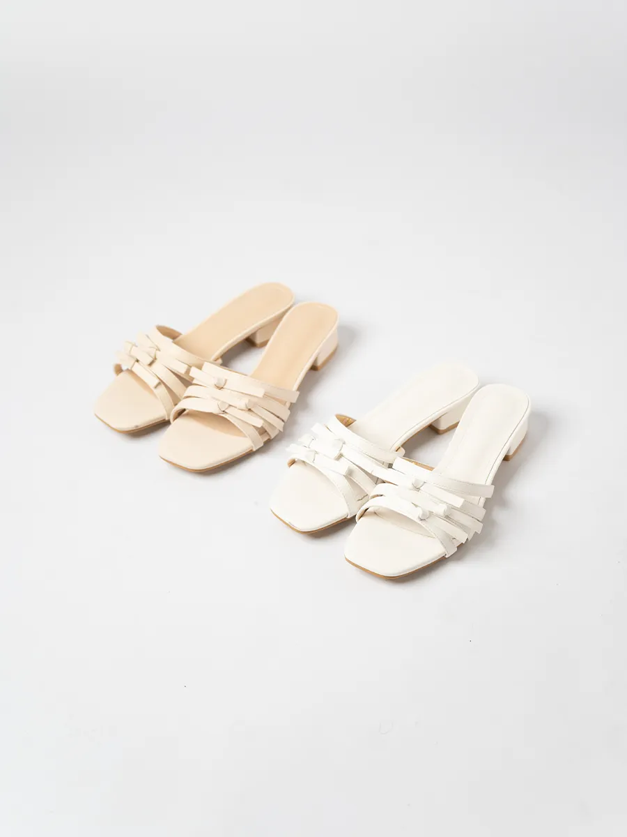 Zalia Knot Slide Sandals