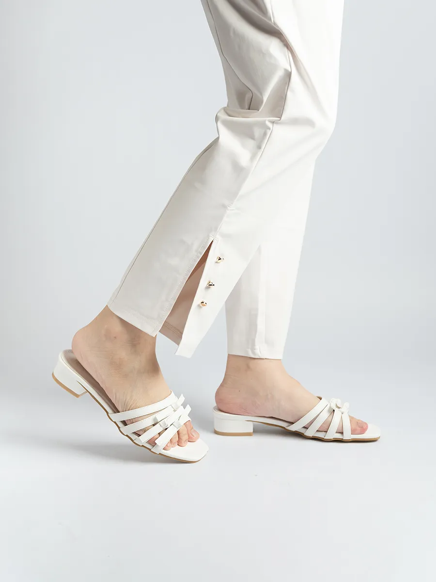 Zalia Knot Slide Sandals