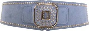 ZYALTFDC Women's Belts Wide Elastic Waist Belts for Women Dresses Thick Stretchy Chunky Vintage Retro Cinch Waistband